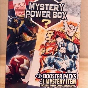 MARVEL POWER BOX (AUTO,SKETCH,RELIC) RARE ITEM.